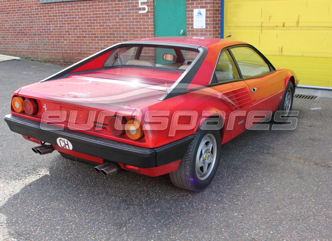 ferrari mondial 3.0 qv (1984) with 56,204 kilometers, being prepared for dismantling #4