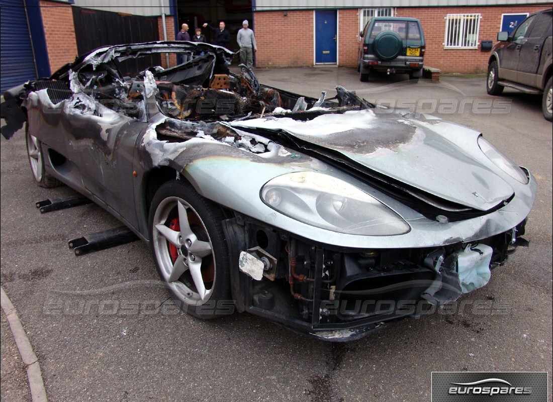 ferrari 360 modena with 22,000 miles, being prepared for dismantling #6